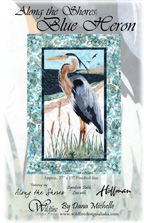 Along the Shores: Blue Heron Pattern
