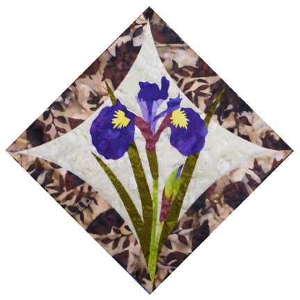 Block #9: Wild Iris