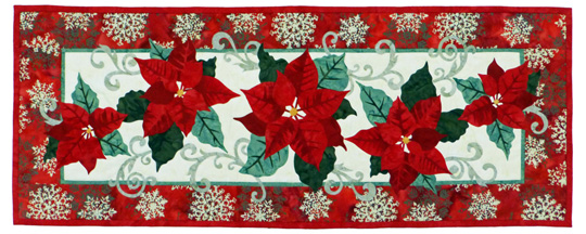 Poinsettia Too in Red